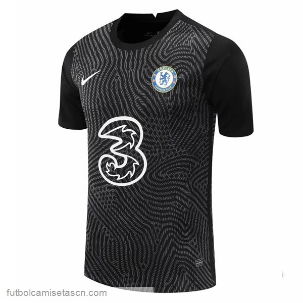 Tailandia Camiseta Chelsea Portero 2020/21 Negro